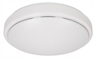 Lampa sufitowa plafon LED okrągły 38x38 biały zimne światło 32W