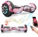 IHoverboard H4 Różowa deskorolka Bluetooth 6,5