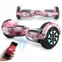 IHoverboard H4 Różowa deskorolka Bluetooth 6,5