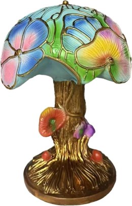 Lampka dekoracyjna witraż grzybek