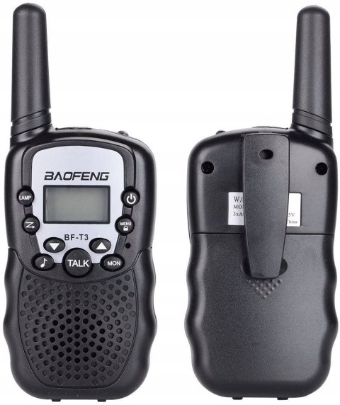 WALKIE TALKIE DLA DZIECI krótkofalówka