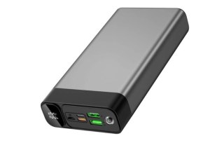 ELEFULL APD101 POWERBANK 30000 MAH SREBRNY