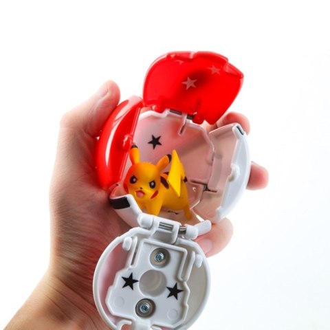 FIGURKA POKEMON POKEBALL ZABAWKA+FIGURKA DLA DZIECI 4 SZTUKI