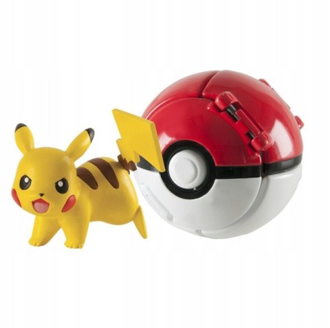 FIGURKA POKEMON POKEBALL ZABAWKA+FIGURKA DLA DZIECI 4 SZTUKI