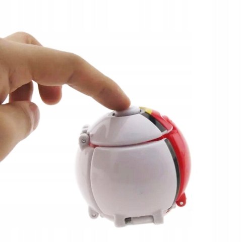 FIGURKA POKEMON POKEBALL ZABAWKA+FIGURKA DLA DZIECI 4 SZTUKI