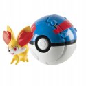 FIGURKA POKEMON POKEBALL ZABAWKA+FIGURKA DLA DZIECI 4 SZTUKI