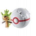 FIGURKA POKEMON POKEBALL ZABAWKA+FIGURKA DLA DZIECI 4 SZTUKI