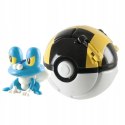 FIGURKA POKEMON POKEBALL ZABAWKA+FIGURKA DLA DZIECI 4 SZTUKI