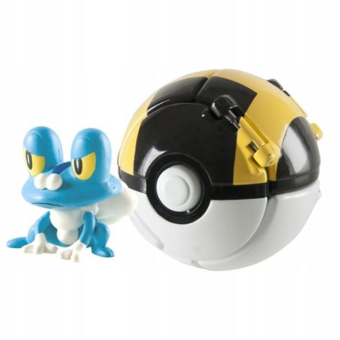 FIGURKA POKEMON POKEBALL ZABAWKA+FIGURKA DLA DZIECI 4 SZTUKI