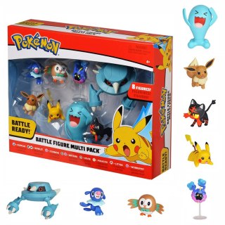 Pokemon Battle Figurki Pikachu Zestaw 8 Figurek dla dzieci