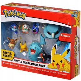 Pokemon Battle Figurki Pikachu Zestaw 8 Figurek dla dzieci
