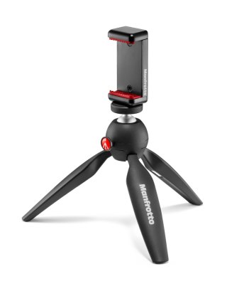 Statyw stołowy Tripod Manfrotto PIXI EVO 19 cm czarny