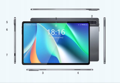 Tablet VANWIN K50 Pro 10" 4 GB / 64 GB biały