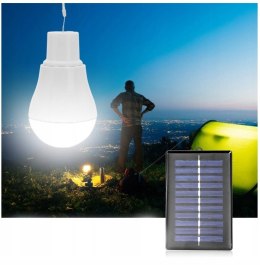 Żarówka LED Z panelem solarnym żarówka awaryjna