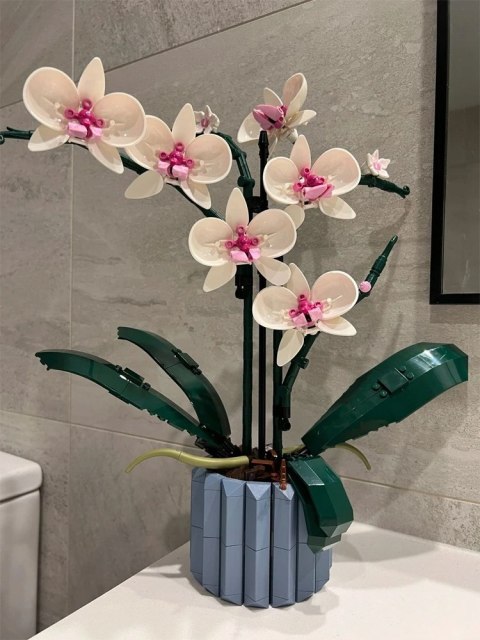 Klocki Orchidea kwiatek 608 szt