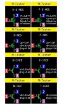 Multimetr TESTER ELEMENTÓW ELEKTRONICZNYCH TC1