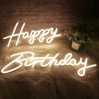 Neon Happy Birthday LED