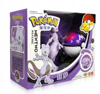 Pokeball Składana figurka Pokemon Mewtwo