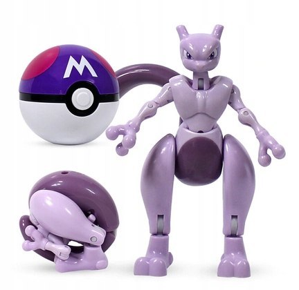 Pokeball Składana figurka Pokemon Mewtwo