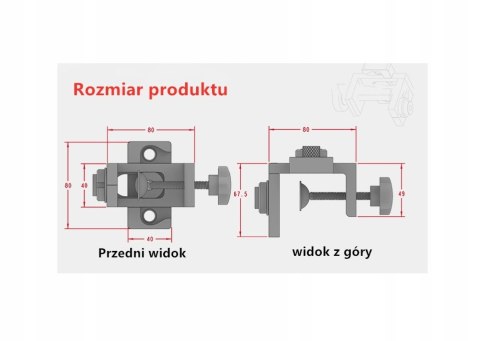 Szablon Do Mimośrodów Wzornik Do Połączeń Mimośrodowych Kołkowych Mimośród