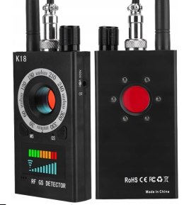 Wykrywacz podsłuchów i GPS Ineotronic DM-K18 czarny
