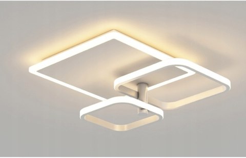 Lampa sufitowa nowoczesna LED 35W ściemniana pilot