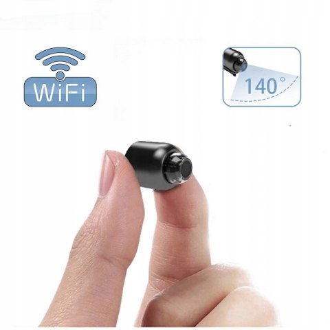 V1080P HD WIFI mini 140 szerokokątna kamera