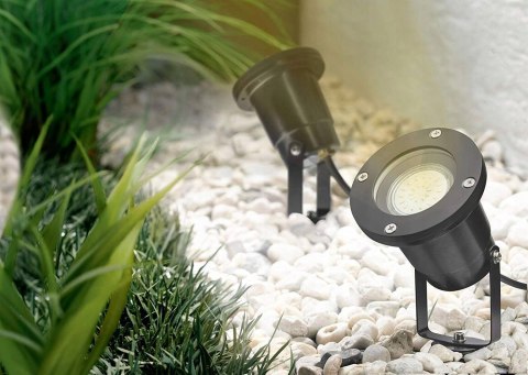 Lampa solarna wbijana innarer33 czarny 31,5 cm 2 szt.