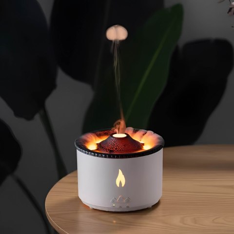 Nawilżacz powietrza J-V19 DYFUZOR AROMA WULKAN do olejków 7 LED