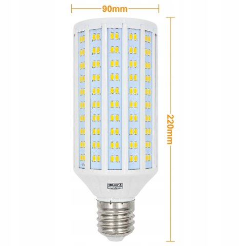 Żarówka LED E40 50W=400W Ciepła Biel MENGS