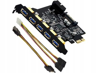 Adapter KONTROLER USB 3.0 PCI EXPRESS KARTA PCI-E