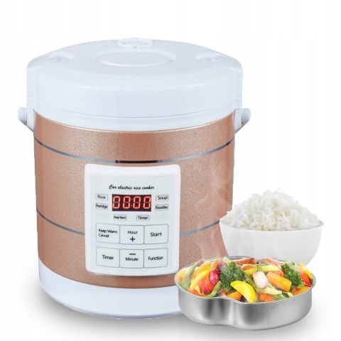 Ryżowar samochodowy 1,6l Multicooker 12V 24V