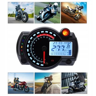 UNIWERSALNY LICZNIK CYFROWY MOTOCYKL QUAD LCD