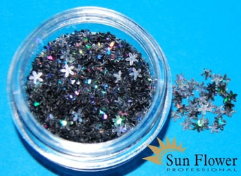 Kwiatki Brokatowe - Kb 44