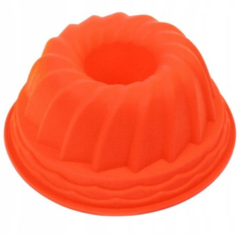 Forma silikonowa do babki z kominem średnica 23cm