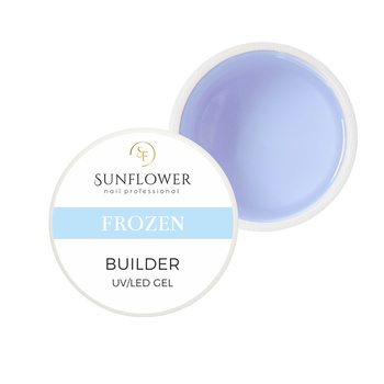 Żel UV Budujący Clear Frozen 50g – Chłodny, Przezroczysty, Profesjonalny