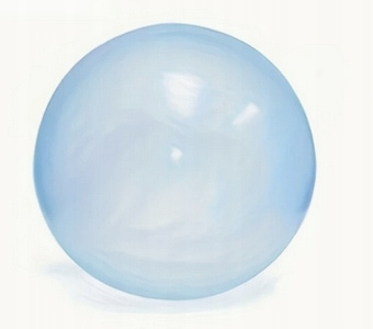 Elastyczna bańkopiłka zabawka dla dzieci kolor niebieski