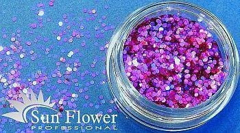 Łuska Mała - Lila Tęczowa Hologram - L23