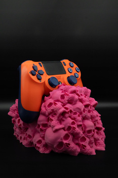 Podstawka stojak pad ps4 czaszki różowy