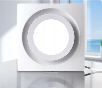 Sufitowy wentylator wyciągowy i wentylacyjny do łazienki