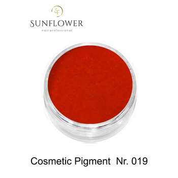 Cosmetic Pigment  Cp019 Red Color Smokey Effect !