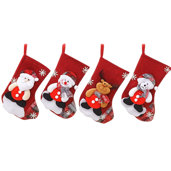 4SZT SKARPETA SKARPETKA KOMINEK NA PREZENTY MIKOŁAJA ŚWIĄTECZNA