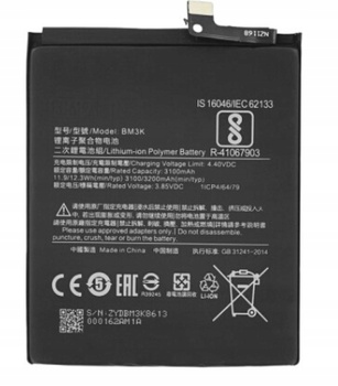 Bateria do Xiaomi Mi Mix 3 BM3K 2970 mAh Li-Ion