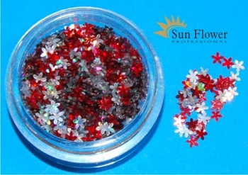 Kwiatki Brokatowe - Kb 57