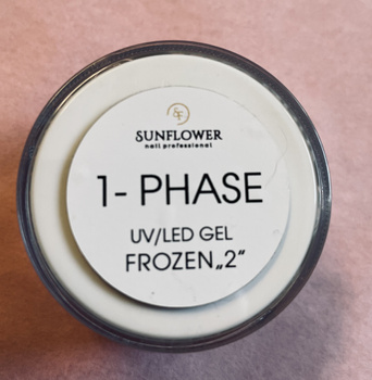 Frozen "2" Żel UV Jednofazowy 15g – Chłodny, Gęsty, do Paznokci