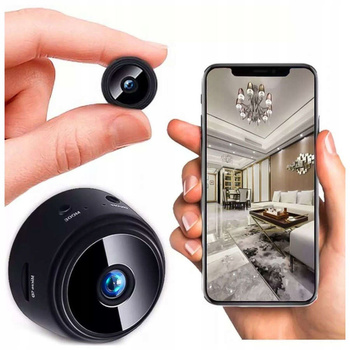 KAMERA IP SZPIEGOWSKA HD 360° TRYB NOCNY BEZPRZEWODOWA WIFI MONITORING