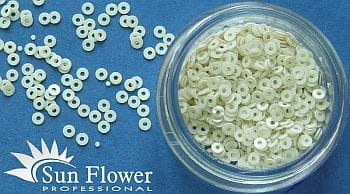 Kółka Mikro - Kremowy Mat - K08