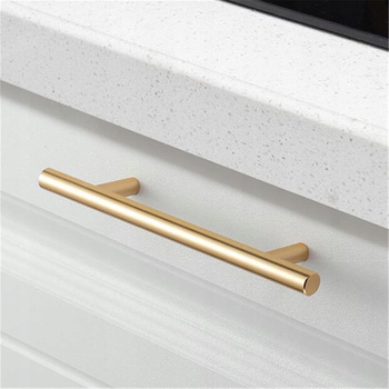 Uchwyt meblowy złoty reling 155/250 mm 1 szt. uchwyty do szafek frontów