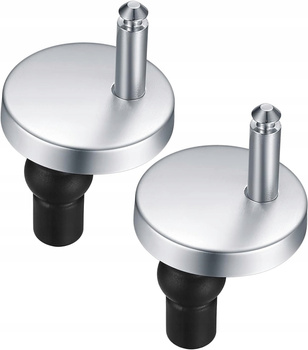 2X WYMIENNE ZAWIASY DO DESKI SEDESOWEJ NAKRĘTKI MOCUJĄCE SOLIDNE PARA 45mm