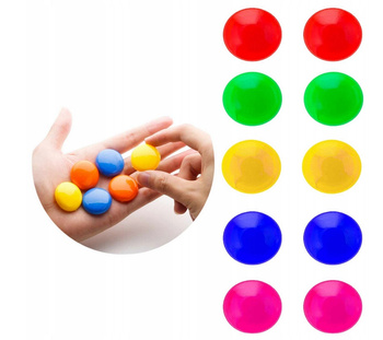 Magnesy mocne na lodówke, tablice, kolorowe 40mm 30sztuk